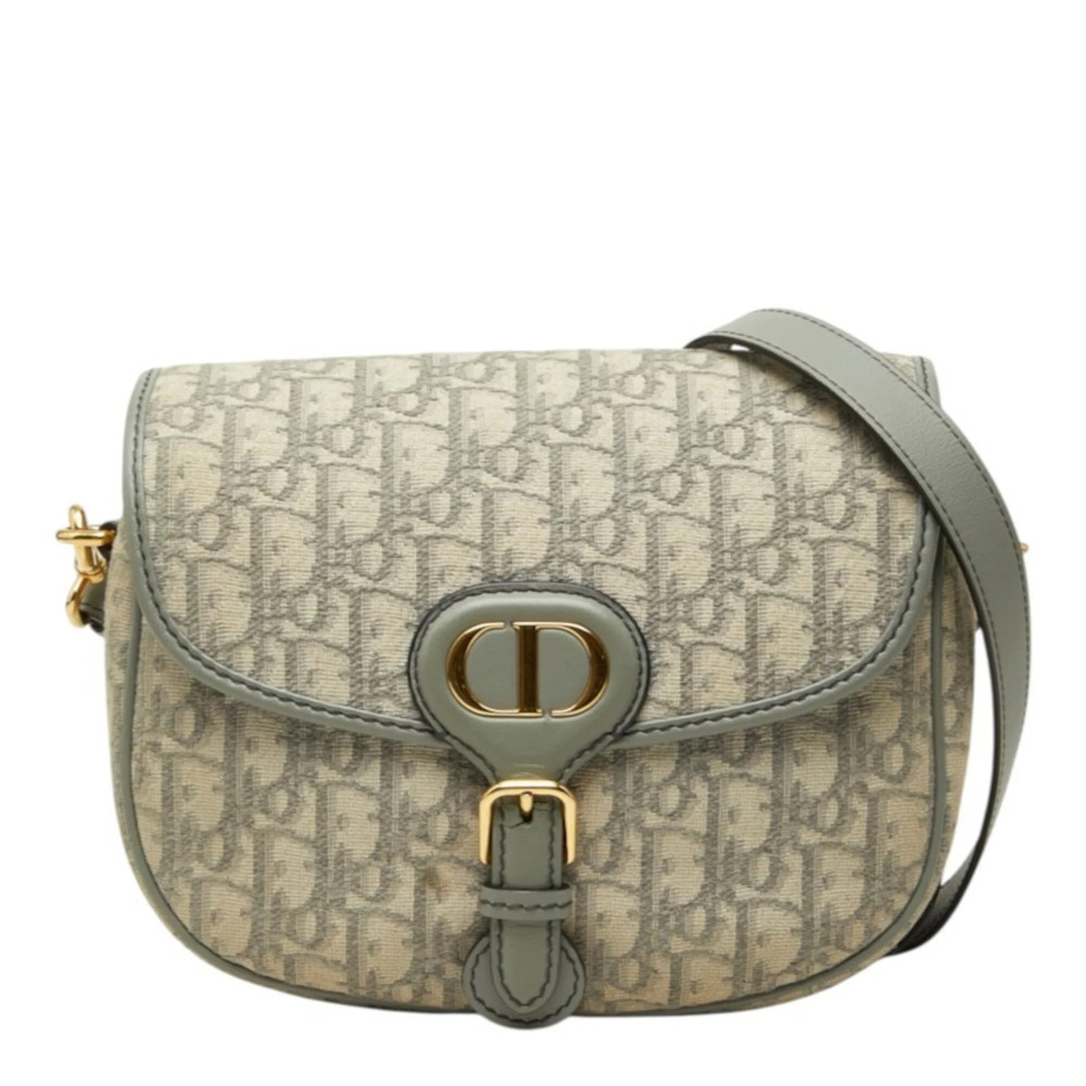 Christian Dior Dior Oblique Bobby Crossbody Flap Shoulder Bag, Jacquard Gray ...